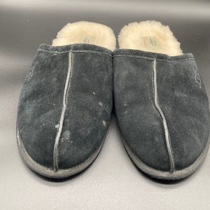 Ugg Scuff Black  Slippers - Men's size 12